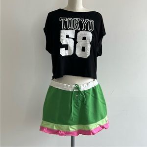 Cha Ching vintage preppy skirt size M